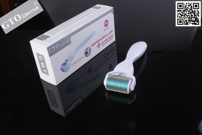 GTO1200 Titanium Body Derma Roller CE mark with NEW package, GMT1200T W+BL+T