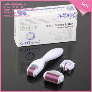 GTO 3 IN 1 Body Face Eye Derma Roller CE