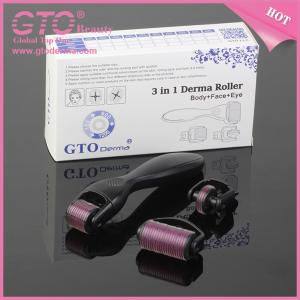 GTO 3 IN 1 Body Face Eye Derma Roller CE